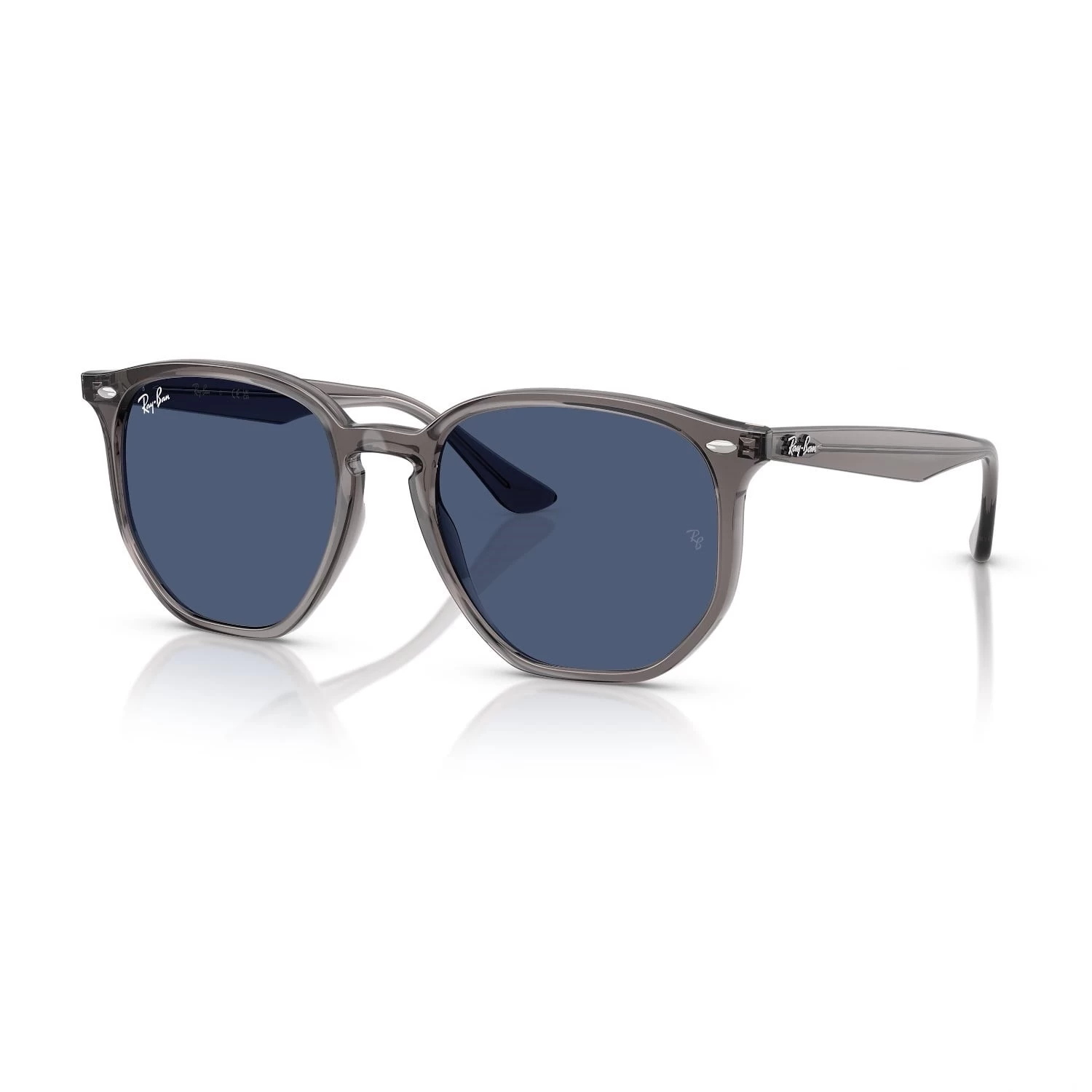 Ray-Ban Rb 4306 687380 54 Unisex Geometrik Gri Kemik Güneş Gözlüğü