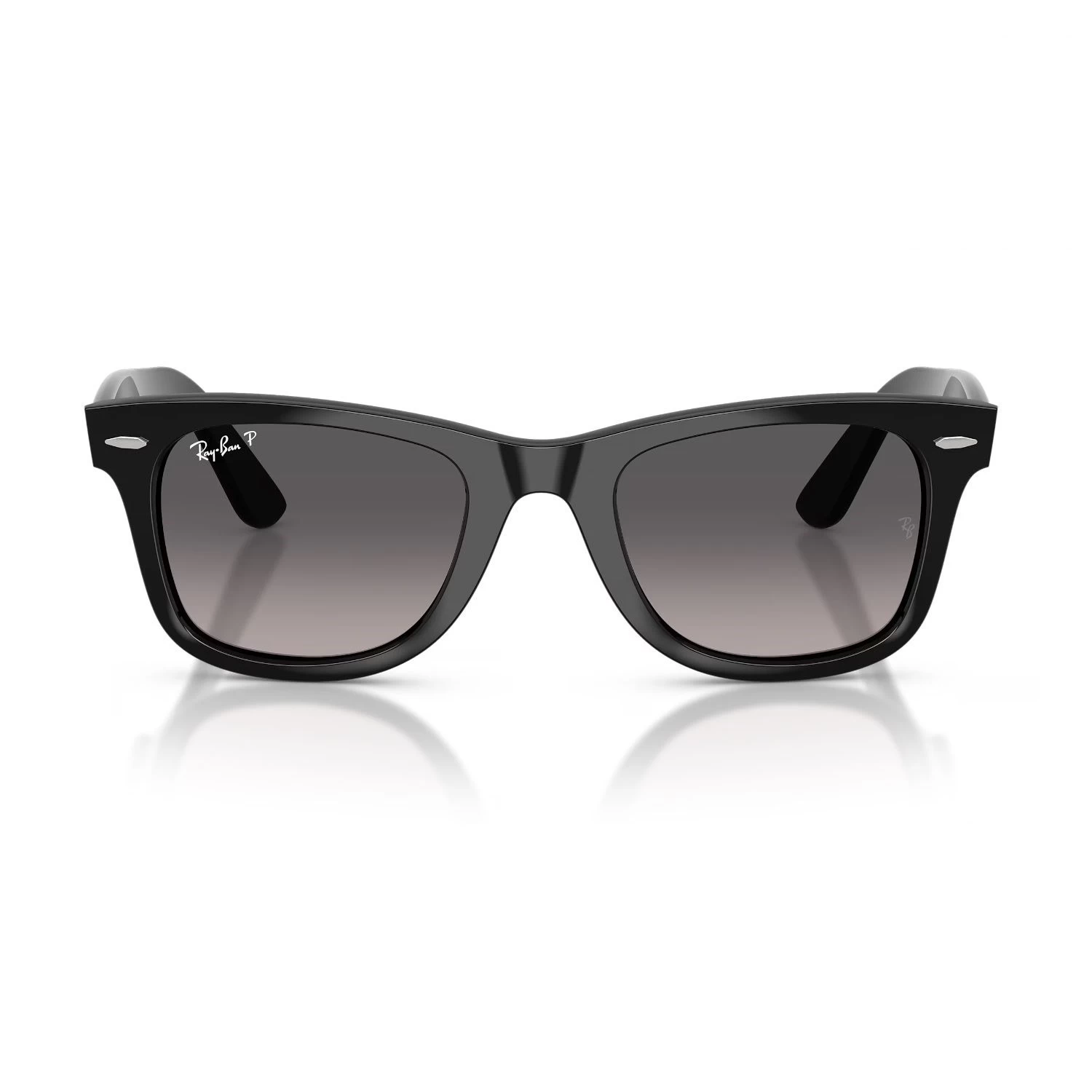 Ray-Ban Rb 4340 601M3 50 Wayfarer Unisex Polarize Kare Siyah Kemik Güneş Gözlüğü