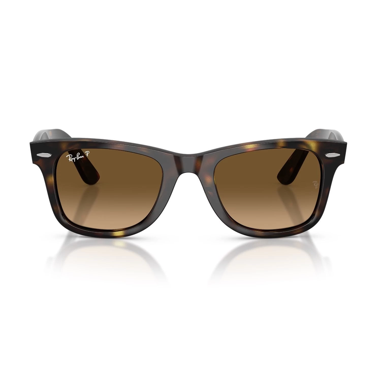 Ray-Ban Rb 4340 710M2 50 Wayfarer Unisex Polarize Kare Kırçıllı Kahverengi Güneş Gözlüğü