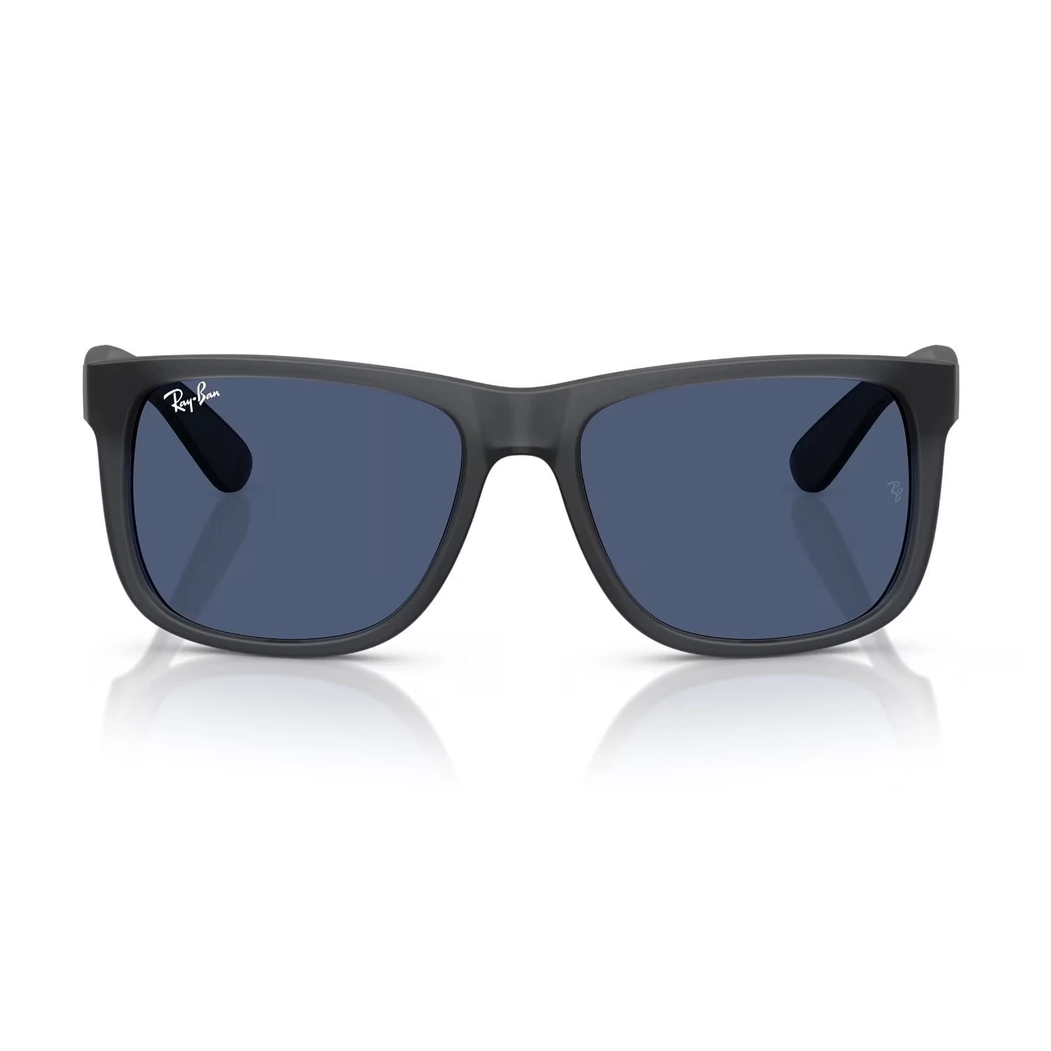 Ray-Ban Rb 4165 687380 55 Justin Unisex Kare Gri Kemik Güneş Gözlüğü