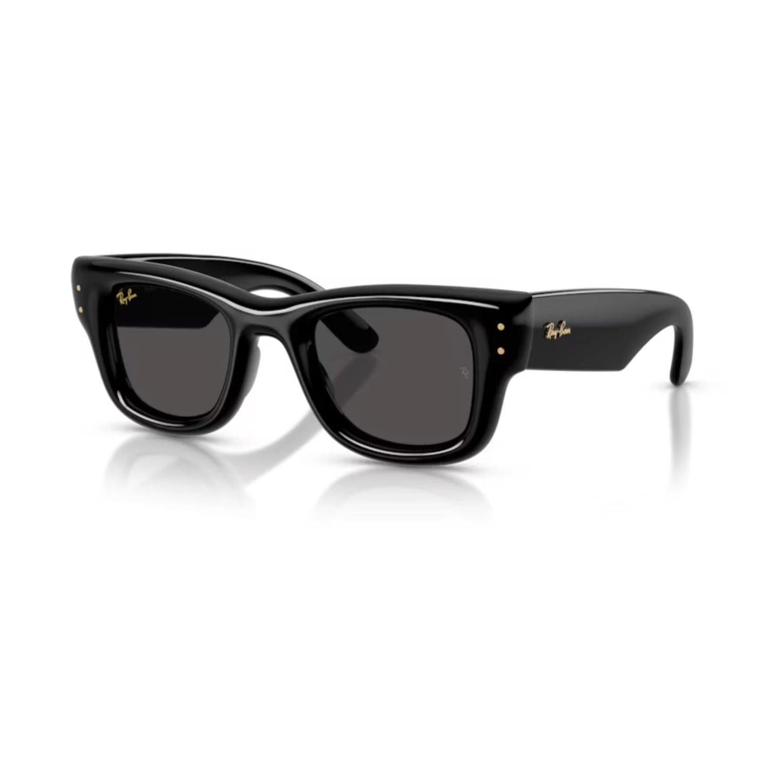 Ray-Ban Rb 4940 60187 50 Wayfarer Puffer A$Ap Rocky Unisex Kare Siyah Kemik Güneş Gözlüğü