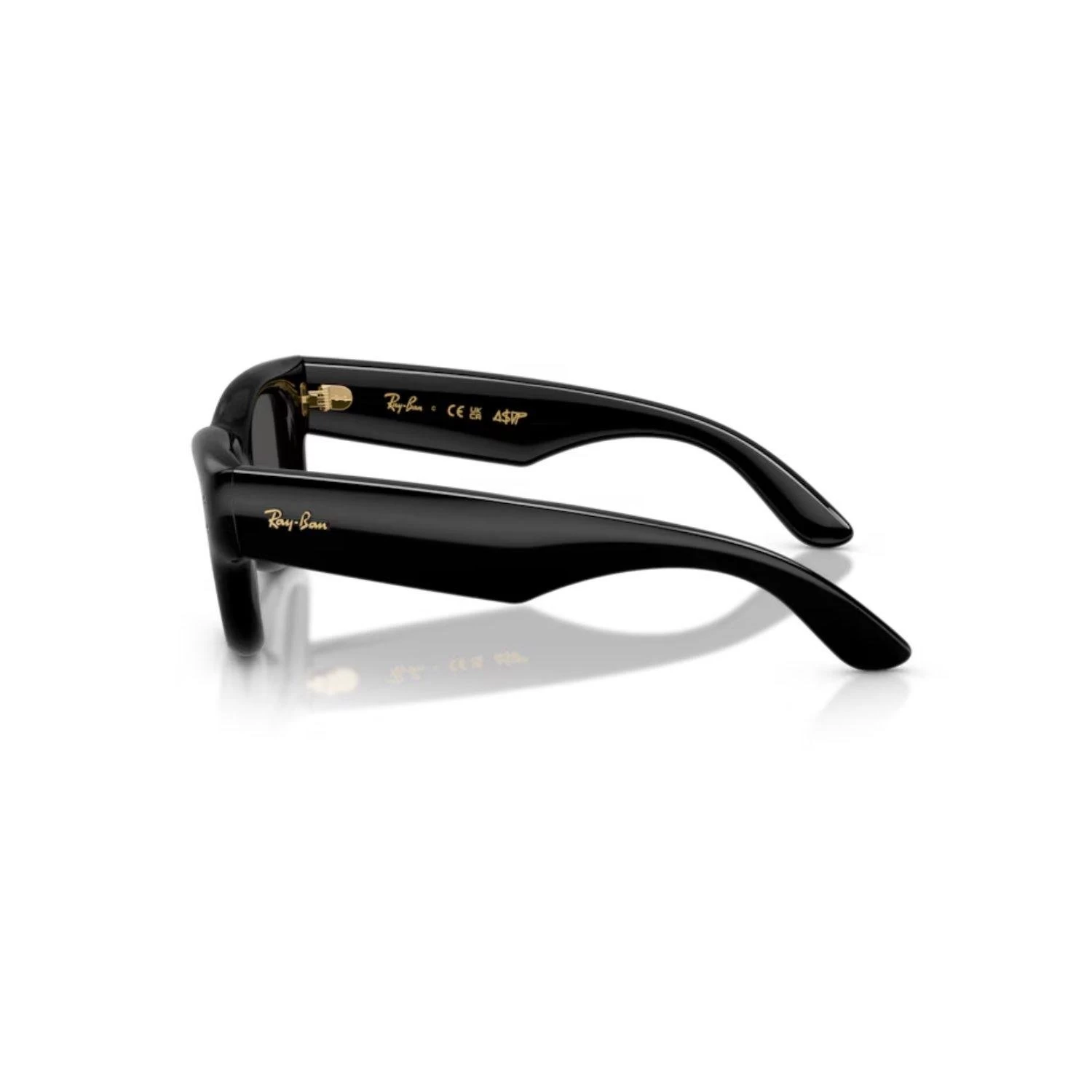 Ray-Ban Rb 4940 60187 50 Wayfarer Puffer A$Ap Rocky Unisex Kare Siyah Kemik Güneş Gözlüğü