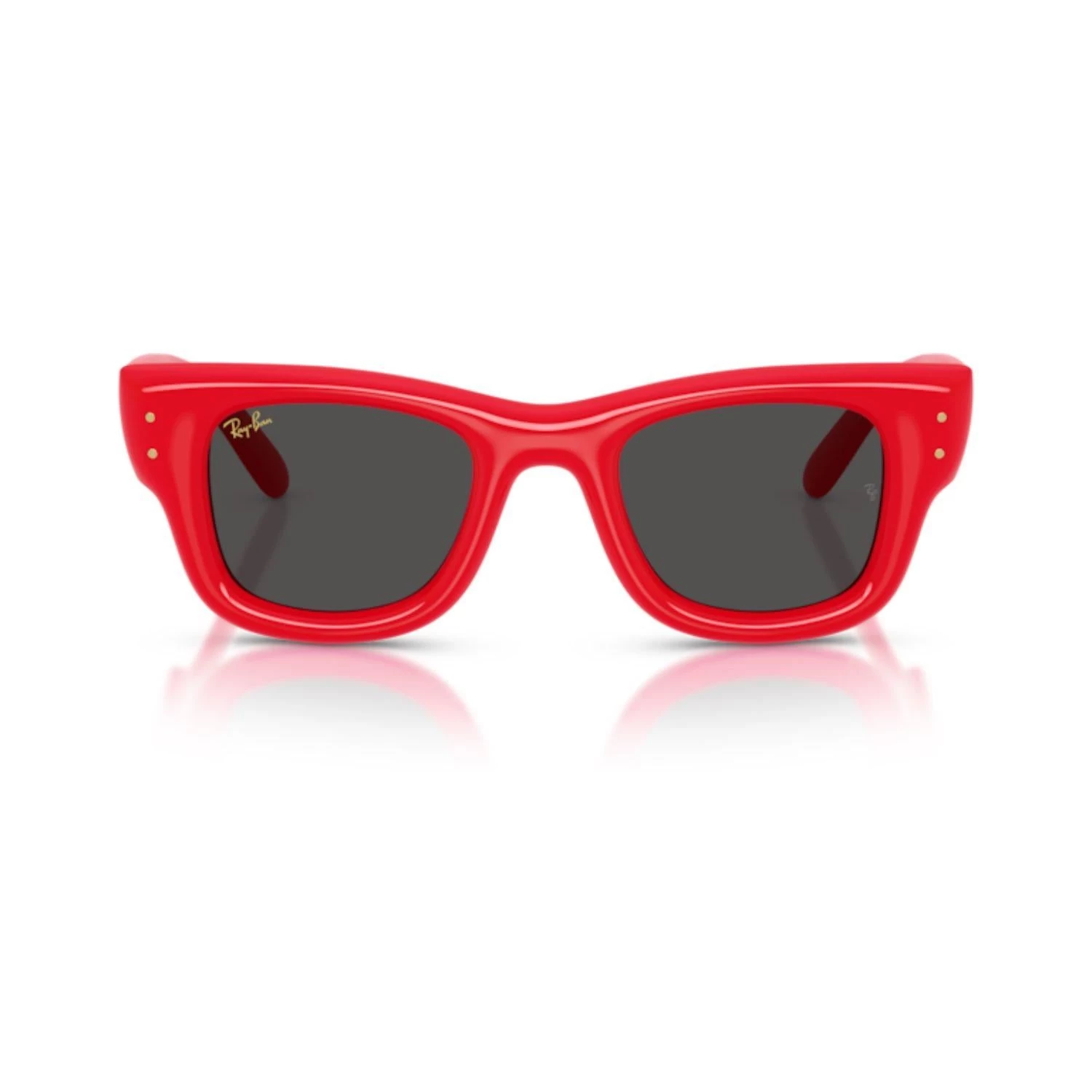 Ray-Ban Rb 4940 683187 50 Wayfarer Puffer A$Ap Rocky Unisex Kare Sarı Kemik Güneş Gözlüğü