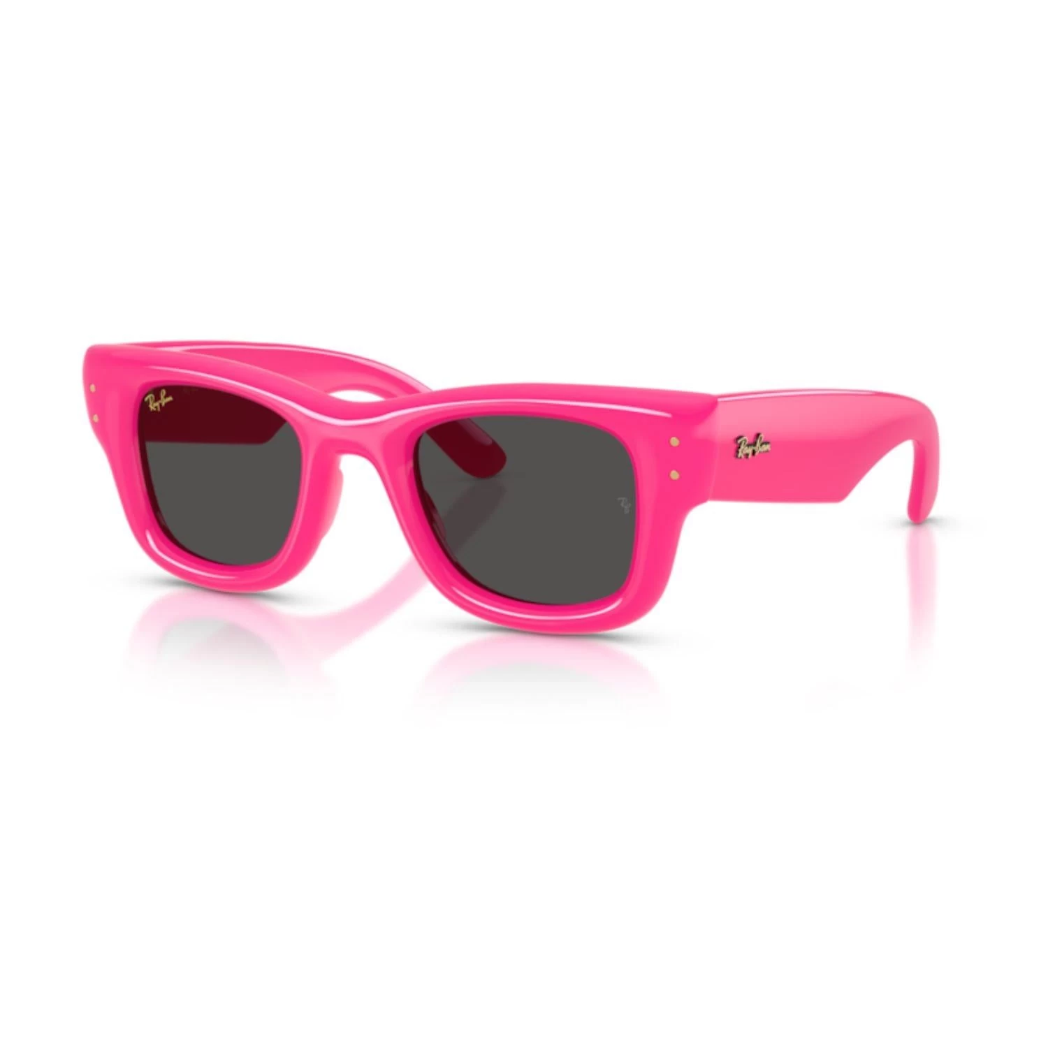 Ray-Ban Rb 4940 683287 50 Wayfarer Puffer A$Ap Rocky Unisex Kare Pembe Kemik Güneş Gözlüğü