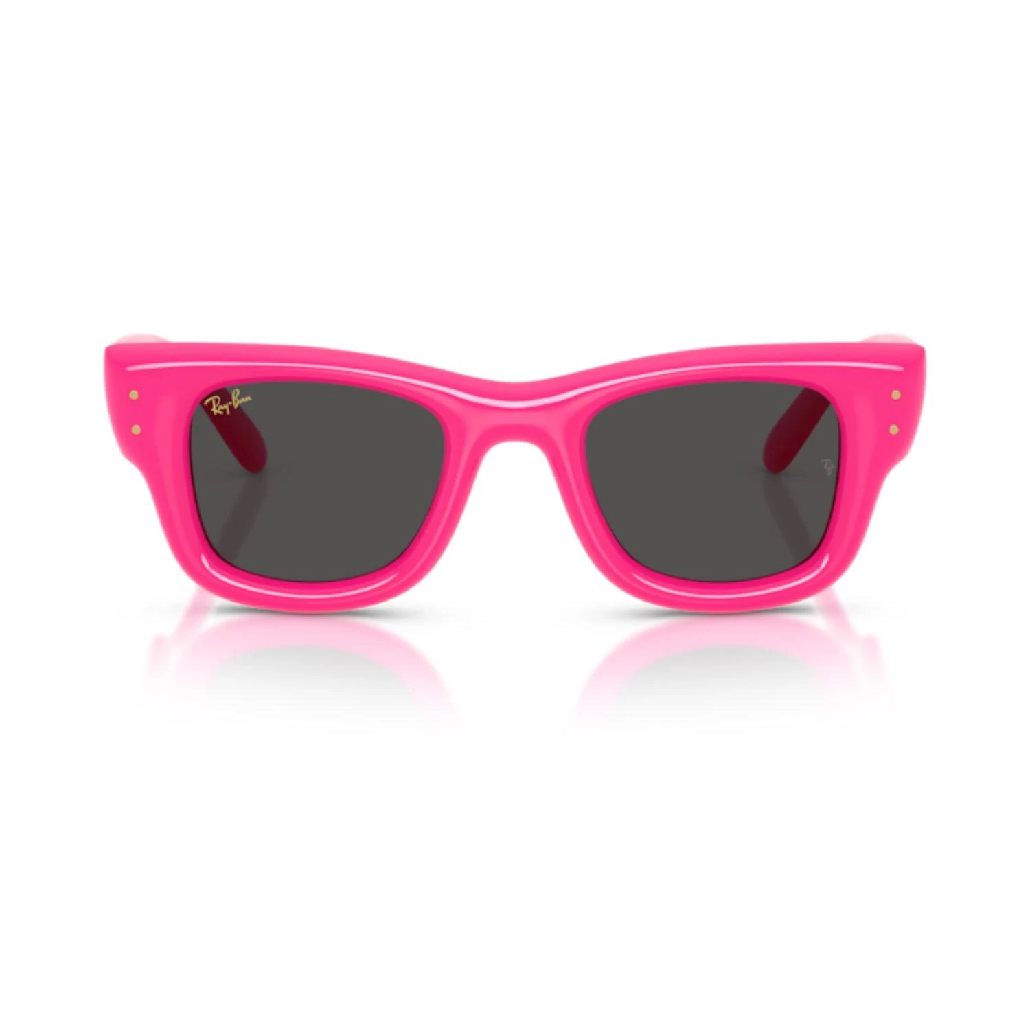 Ray-Ban Rb 4940 683287 50 Wayfarer Puffer A$Ap Rocky Unisex Kare Pembe Kemik Güneş Gözlüğü