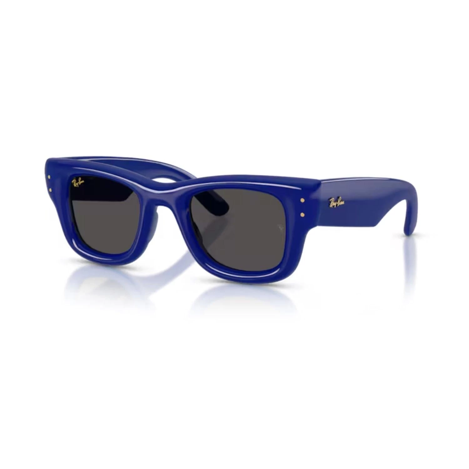 Ray-Ban Rb 4940 683387 50 Wayfarer Puffer A$Ap Rocky Unisex Kare Mavi Kemik Güneş Gözlüğü