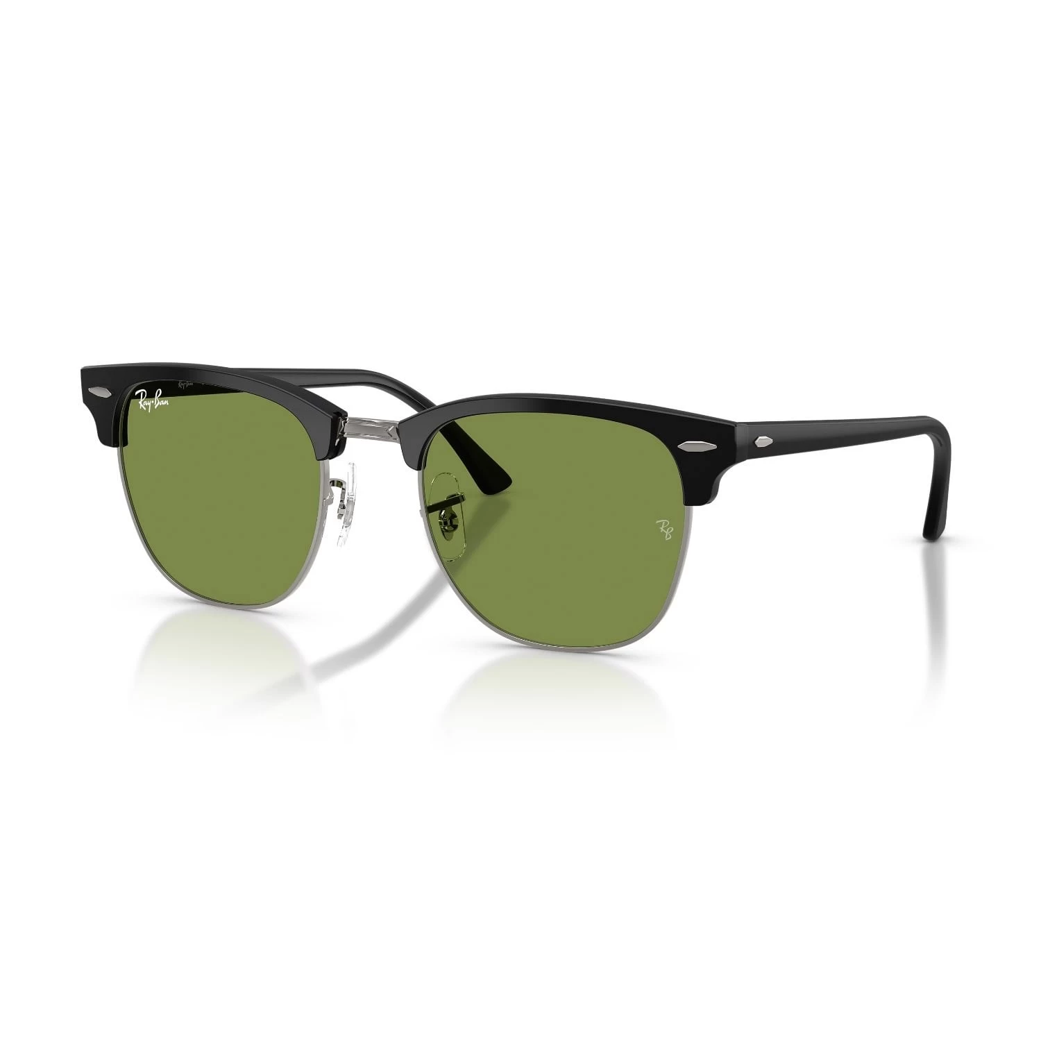 Ray-Ban Rb 3016 601S4E 51 Clubmaster Unisex Kare Siyah Kemik Güneş Gözlüğü