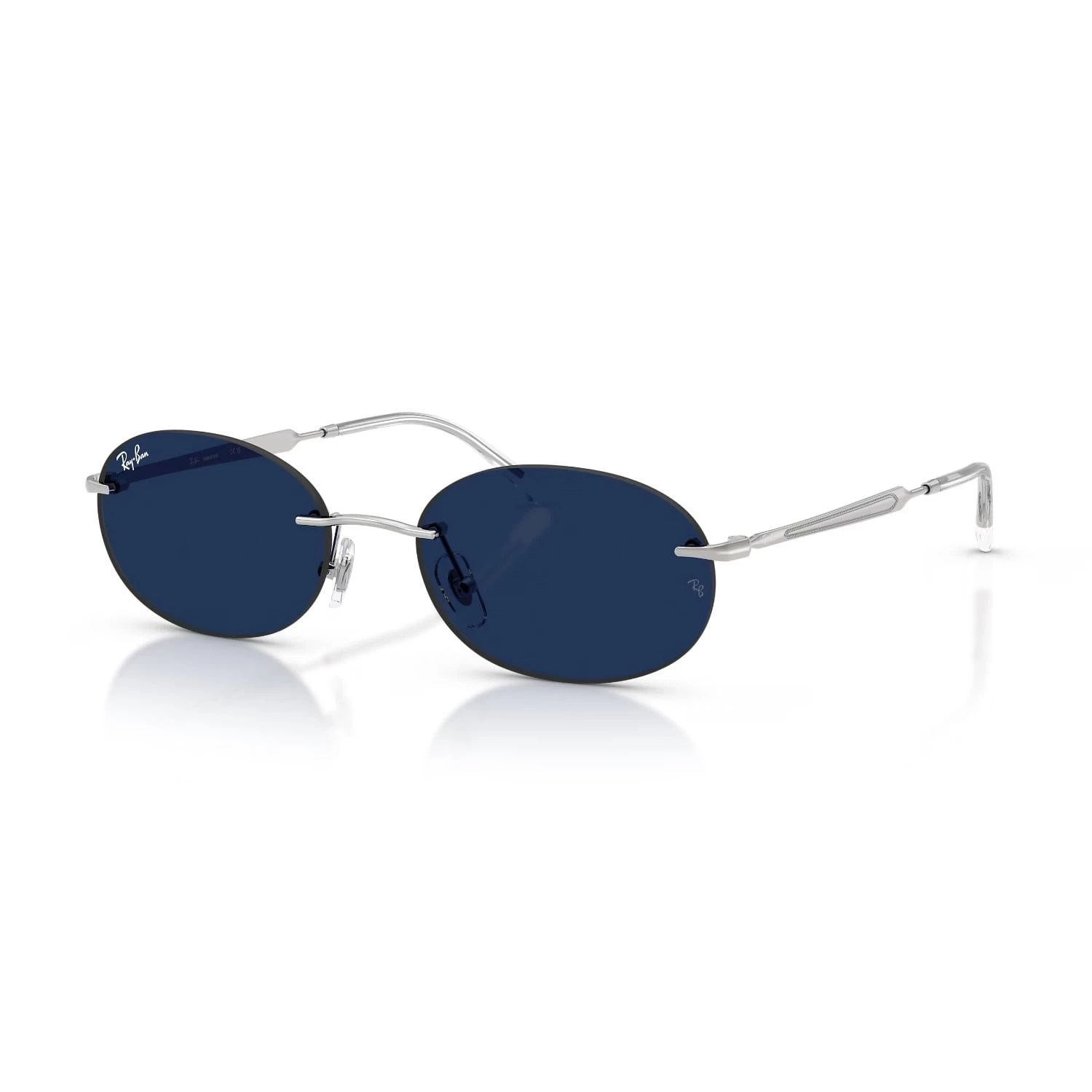 Ray-Ban Rb 3767 003Mf 54 Unisex Oval Photochromic Gümüş Metal Güneş Gözlüğü