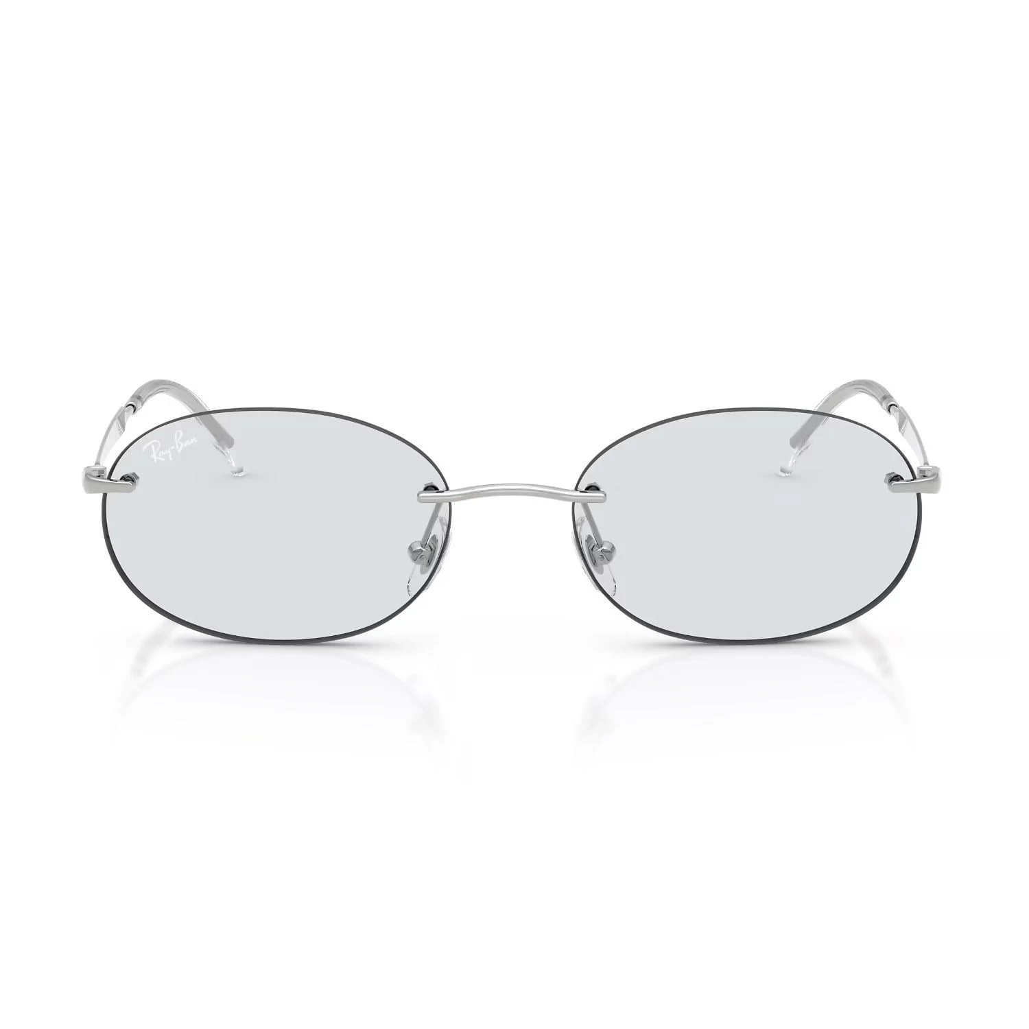 Ray-Ban Rb 3767 003Mf 54 Unisex Oval Photochromic Gümüş Metal Güneş Gözlüğü