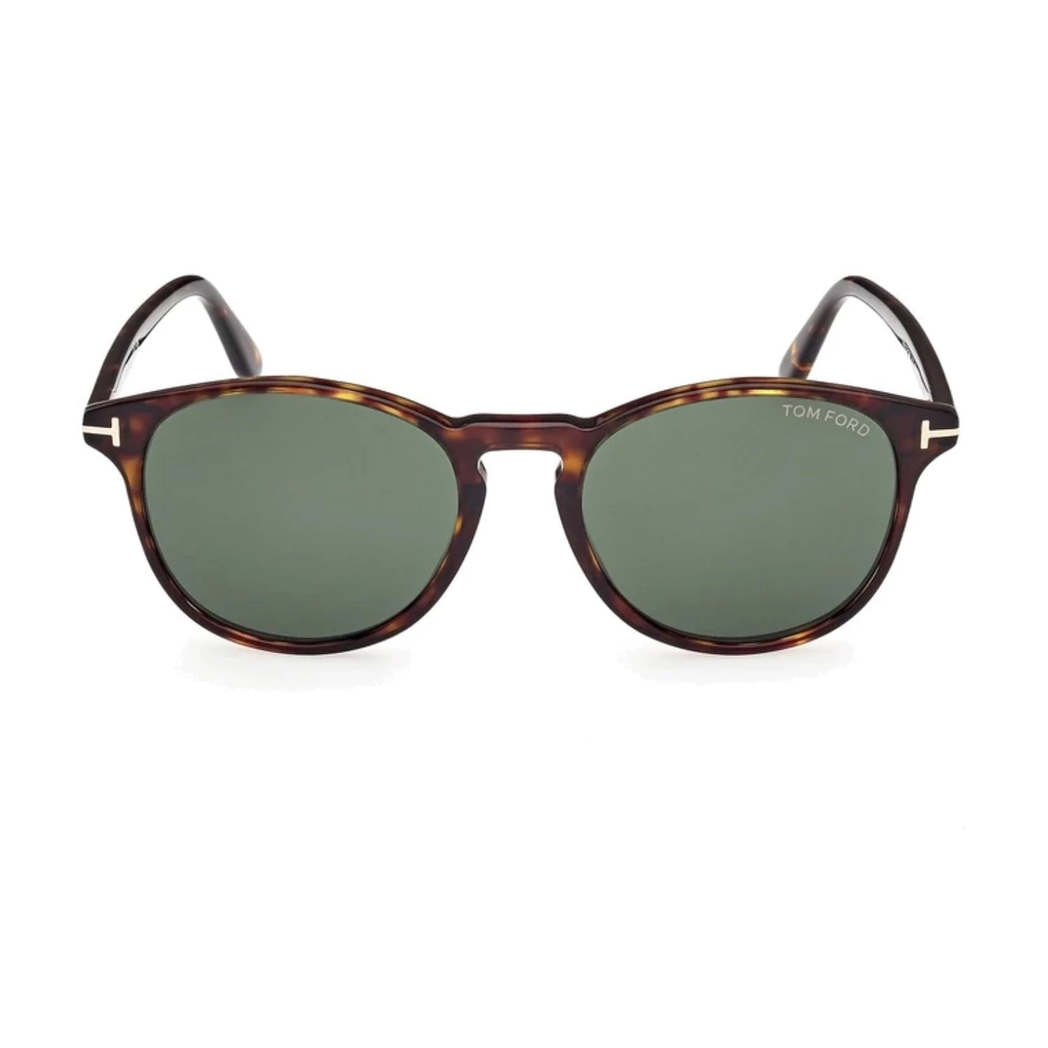 Tom Ford Tf 1097S 52N 53 Lewis Unisex Yuvarlak Kırçıllı Kahverengi Kemik Güneş Gözlüğü