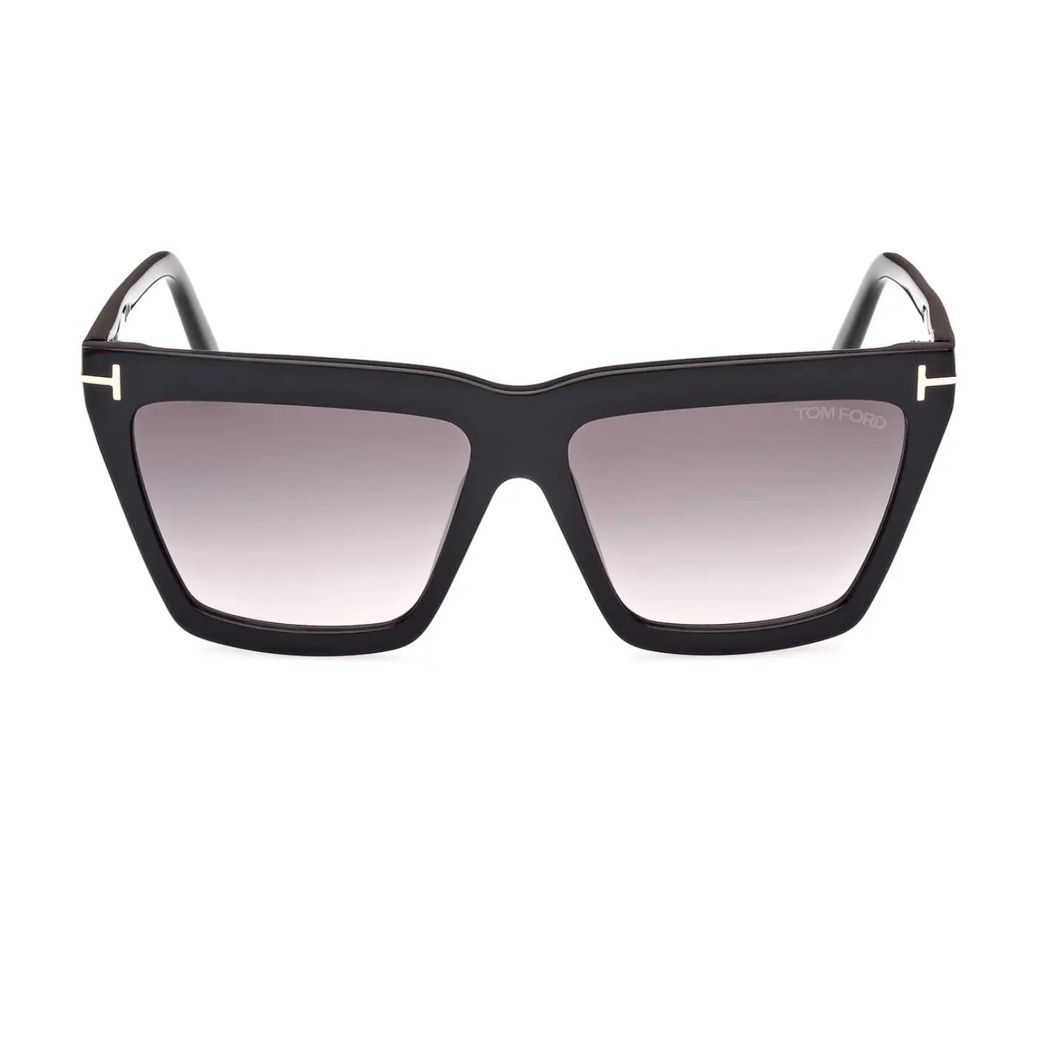 Tom Ford Tf 1110S 01B 58 Eden Kadın Çekik Siyah Kemik Güneş Gözlüğü