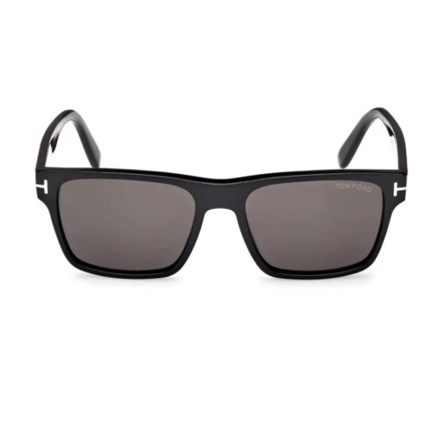 Tom Ford Tf 1205S 01Ag 55 Unisex Dikdörtgen Siyah Kemik Güneş Gözlüğü