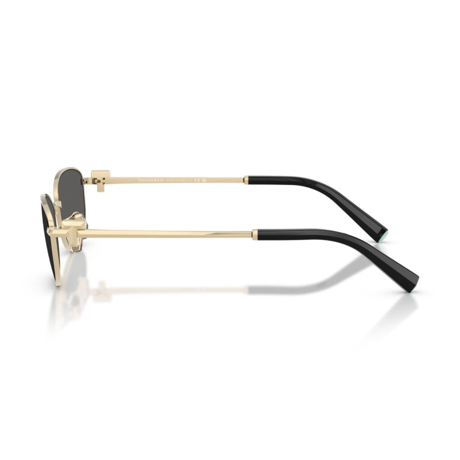 Tiffany Co. Tf 3115 6021S4 56 Unisex Oval Gold Metal Güneş Gözlüğü