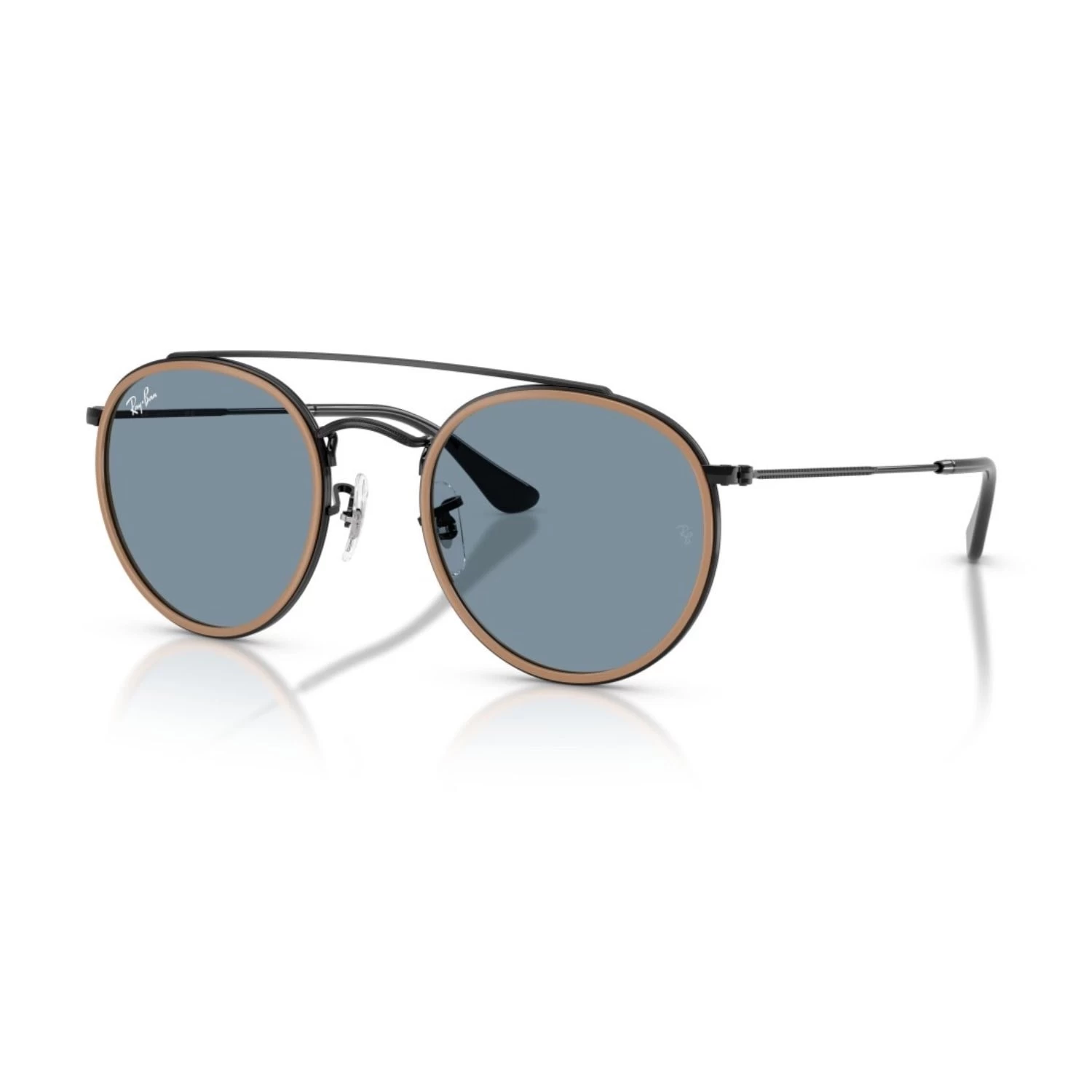 Ray-Ban Rb 3647N 9279R5 51 Unisex Yuvarlak Siyah Metal Güneş Gözlüğü
