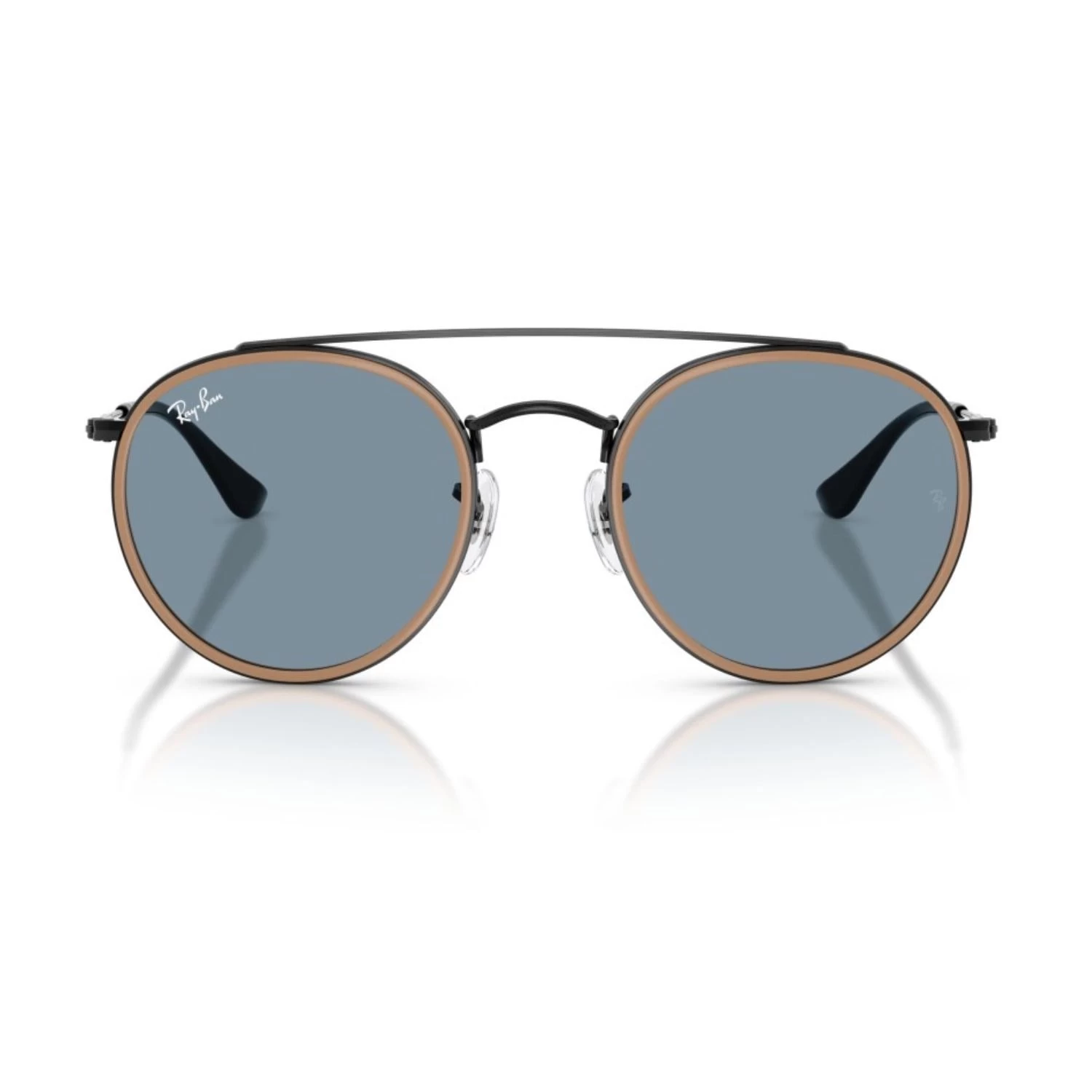 Ray-Ban Rb 3647N 9279R5 51 Unisex Yuvarlak Siyah Metal Güneş Gözlüğü
