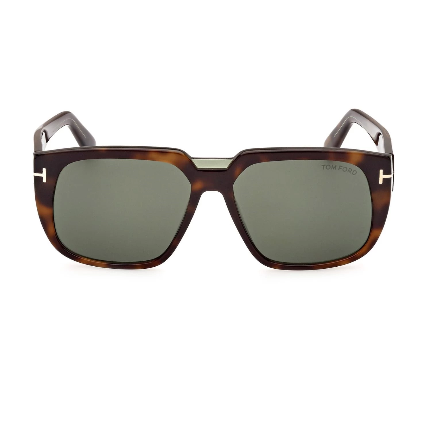 Tom Ford Tf 1025S 56Ng 56 Oliver Unisex Geometrik Kırçıllı Kahverengi Kemik Güneş Gözlüğü