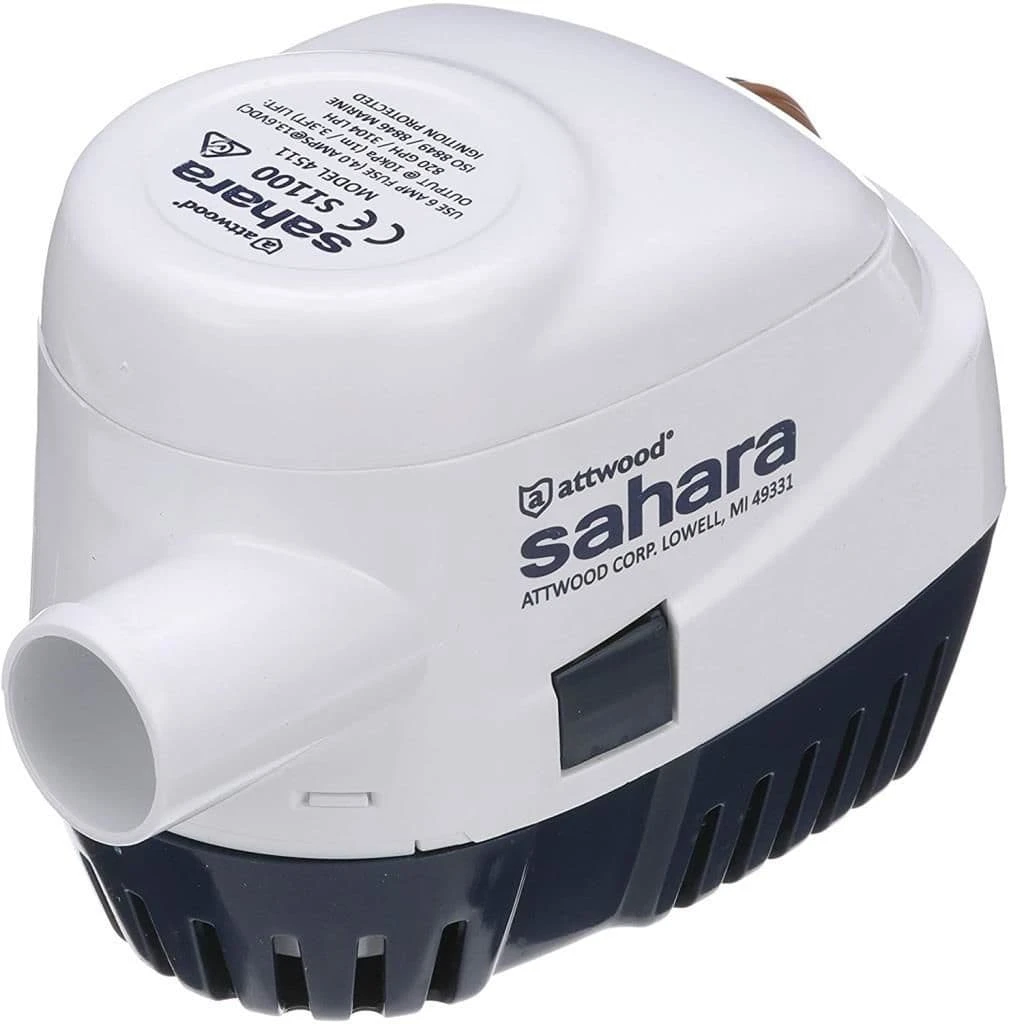 Attwood Sahara Otomatik Sintine Pompası 1100gph 12v
