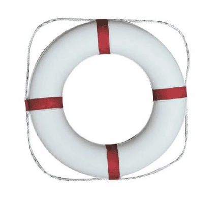 Dekor Can Simidi 48cm Beyaz