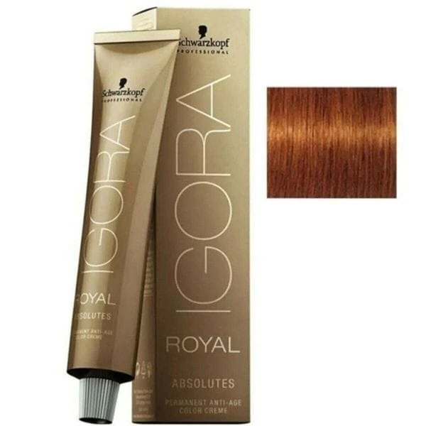 Schwarzkopf Igora Royal 7-70 Kumral Doğal Bakır Boya Tüp Saç Boyası 60 Ml