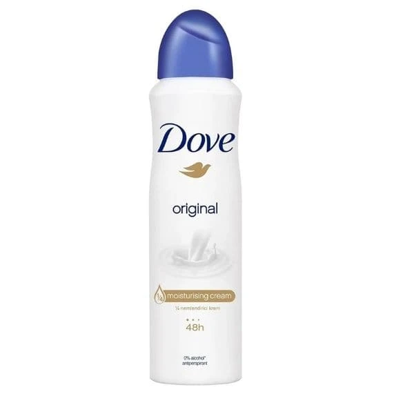 Dove Kadın Deodorant Sprey Original 150 Ml