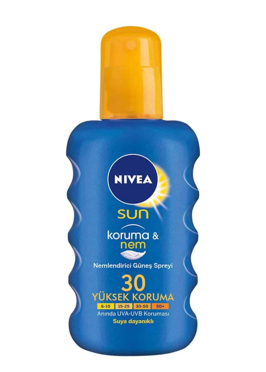 Nivea Sun Güneş Spreyi Koruma & Nem Spf30 200 Ml