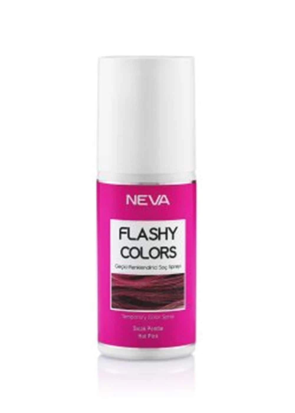 Neva Flashy Color Renkli Saç Spreyi Sıcak Pembe 75 Ml