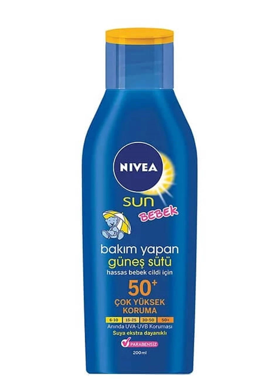Nivea Sun Bebek Bakım Yapan Güneş Losyonu Spf 50+ 200 Ml