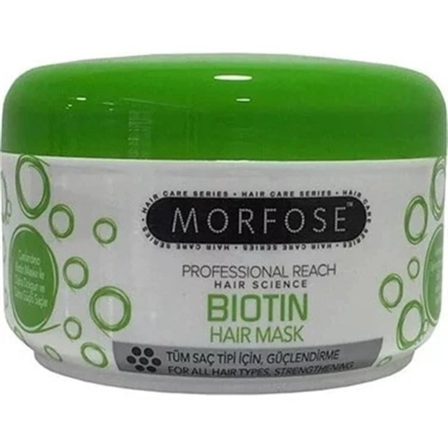 Morfose Biotin Yeşil Saç Maskesi 500 Ml