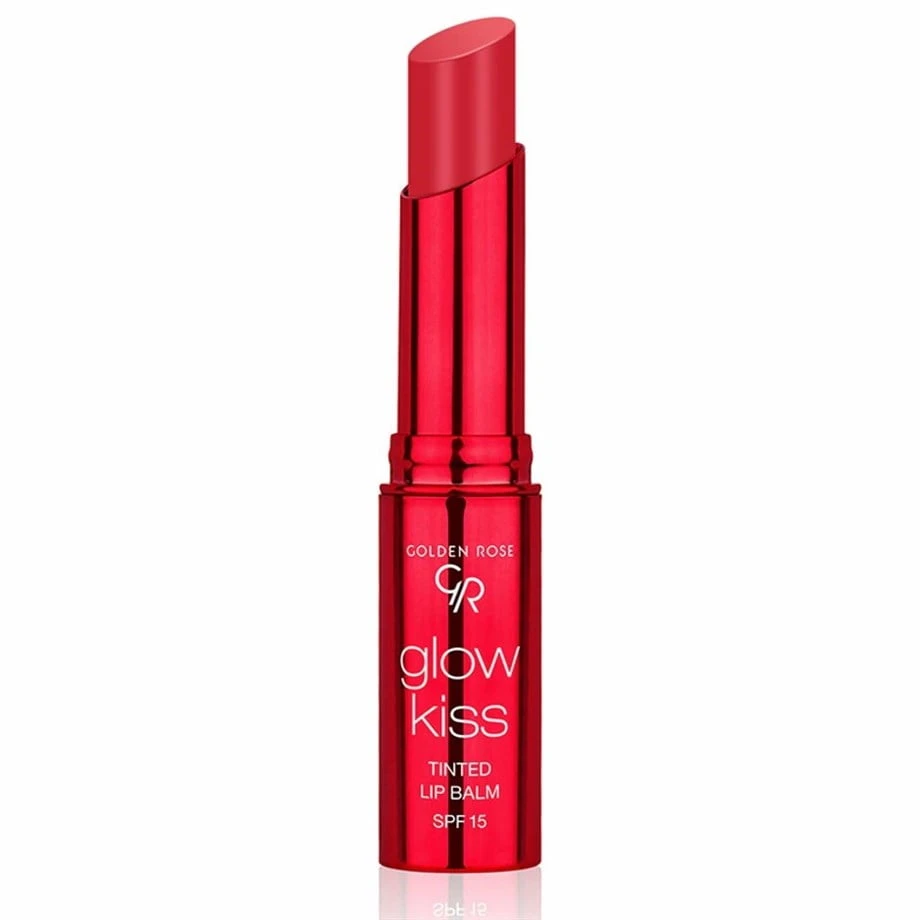 Golden Rose Glow Kiss Tinted Lip Balm Ruj - 02 Strawberry