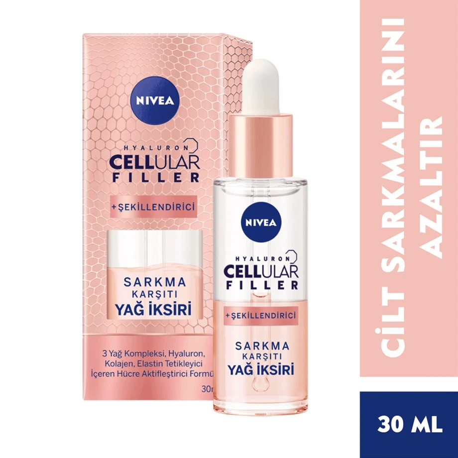 Nivea Cellular Filler Çift Fazlı Besleyici Yağ 30 Ml