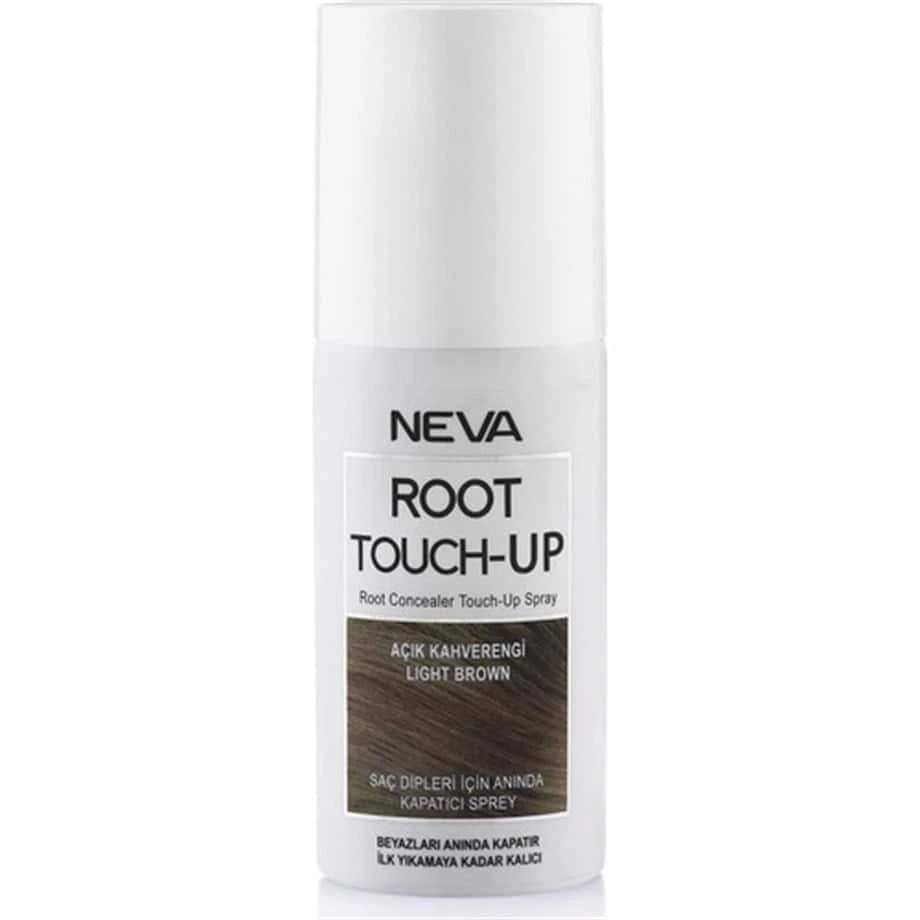 Neva Root Touch-up Saç Dipleri İçn Kapatıcı Sprey 75 Ml Açık Kahverengi