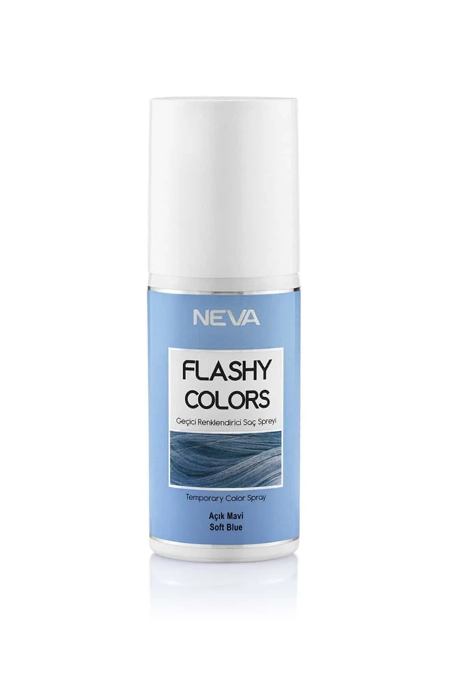 Flashy Colors Geçici Renk Saç Spreyi - Açık Mavi 75 Ml