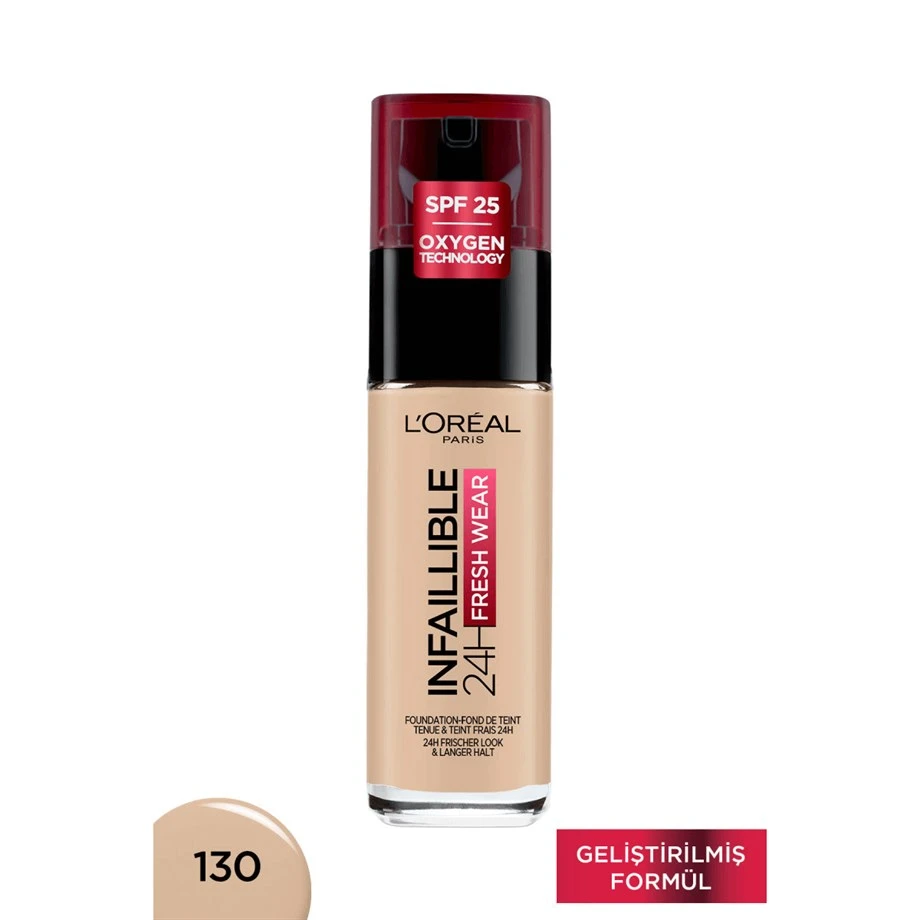 L'oreal Paris Infaillible 24h Fresh Wear Fondöten - 130 True Beige