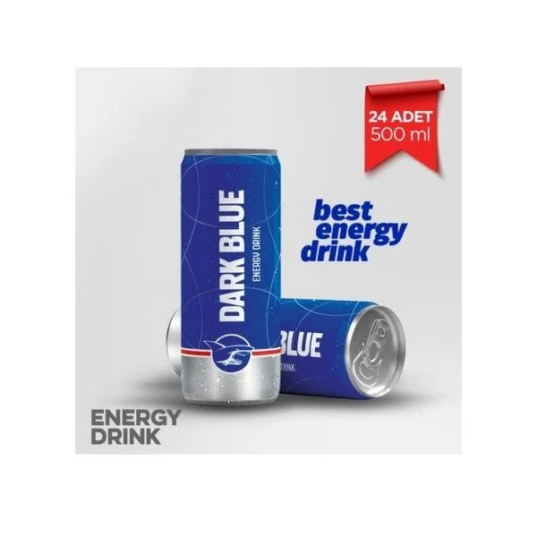 Dark Blue Enerji İçeceği 500mlx24'lü Paket
