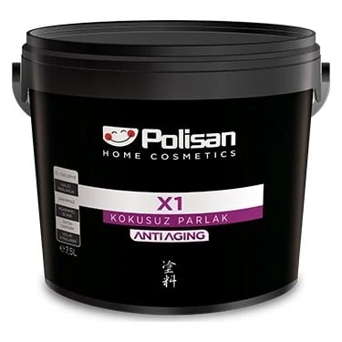 2,5 Lt Polisan X1 Anti Aging Kokusuz Parlak Siyah