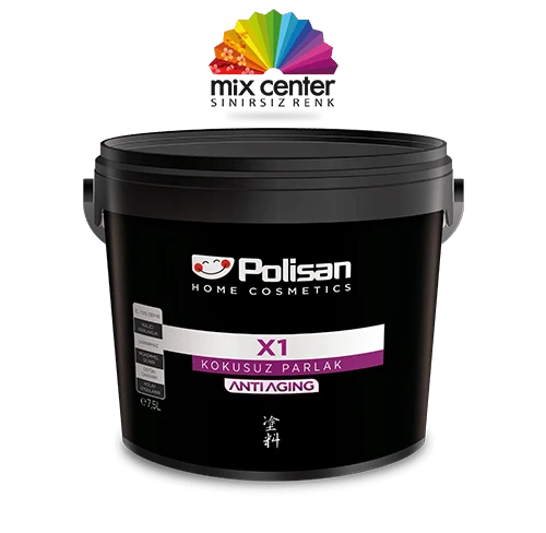 2,5 Lt Polisan X1 Anti Aging Kokusuz Parlak Beyaz