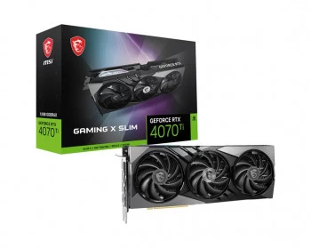 Msi Geforce Rtx 4070 Ti Gaming X Slim 12g 12gb Gddr6x Dp Hdmi 192bİt