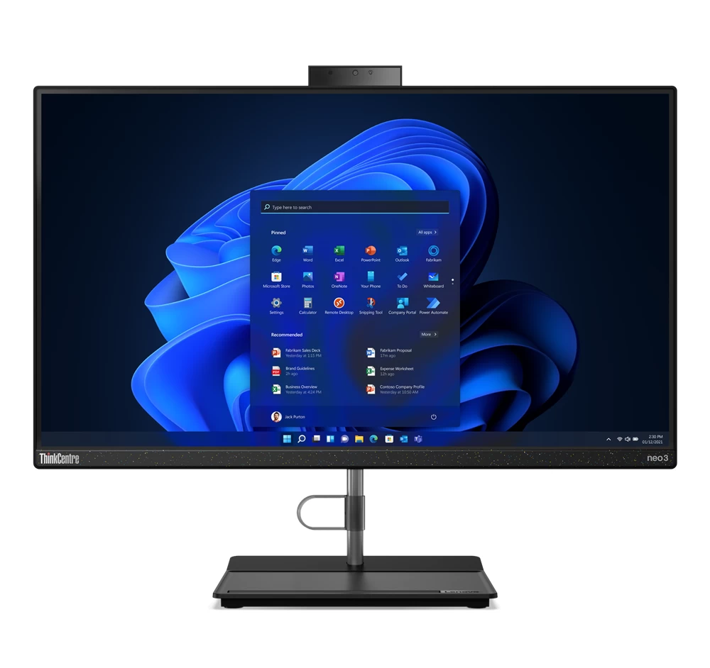Lenovo Thinkcentre Neo 50a 12b800dhtx Aio I5-12450h 16gb 512gb 23.8" Fdos All In One Bilgisayar