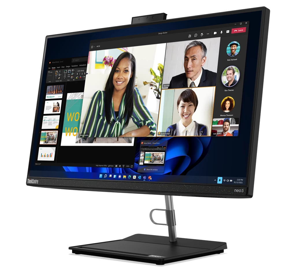 Lenovo Thinkcentre Neo 50a 12b800dhtx Aio I5-12450h 16gb 512gb 23.8" Fdos All In One Bilgisayar
