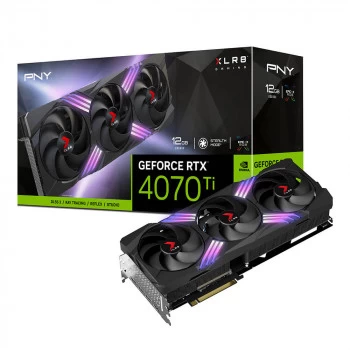 Pny Rtx 4070 Ti Xlr8 Gaming Verto 12gb Gddr6x 192bit (vcg4070t12tfxxpb1)