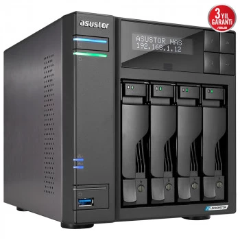 Asustor As6704t 4 Yuvali 4gb Nas Depolama Ünİtesİ