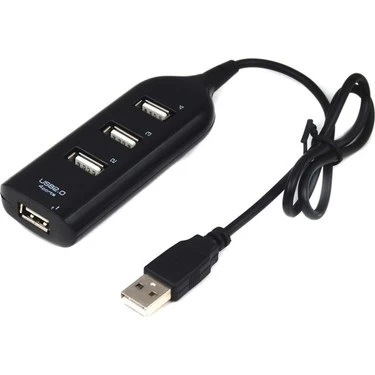 Qport Quc-201 Usb 2.0 Çoklayici 1 GİrİŞ 4 ÇikiŞ