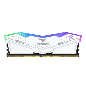 Team T-force Delta Rgb White 32gb(2x16gb) 5200mhz Ddr5 Cl40 Gaming Ram (ff4d532g5200hc40cdc01)