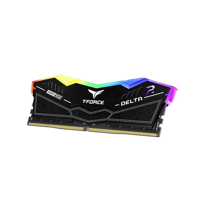 Team T-force Delta Rgb Black 32gb(2x16gb) 6600mhz Ddr5 Cl34 Gaming Ram (ff3d532g6600hc34dc01)