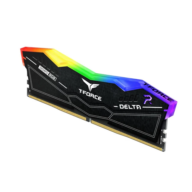 Team T-force Delta Rgb Black 32gb(2x16gb) 6600mhz Ddr5 Cl34 Gaming Ram (ff3d532g6600hc34dc01)