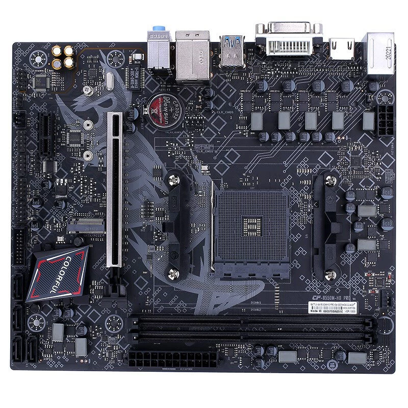 Colorful Battle-ax B550m-hd Pro V14 Ddr4 3200mhz Hdmi Matx Amd Am4