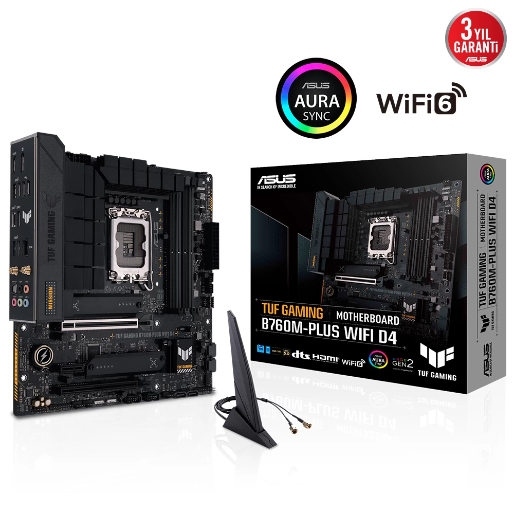 Asus Tuf Gaming B760m-plus Wifi D4 5333mhz(oc) M.2 Wifi Matx 1700p