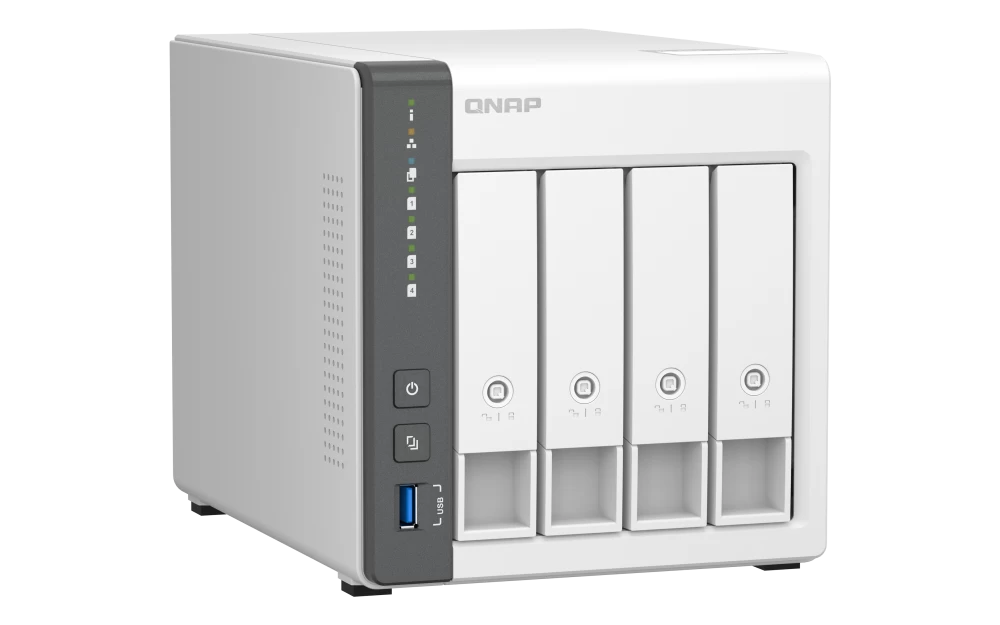 Qnap Ts-433 4 Yuvali 4gb Depolama Ünİtesİ