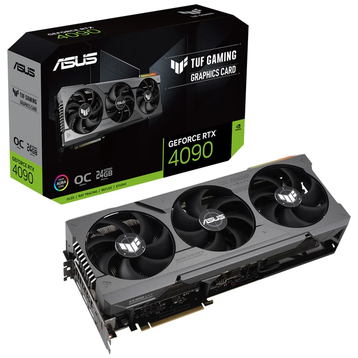 Asus Tuf-rtx4090-o24g-gaming 24gb Gddr6x Hdmi Dp 384bit