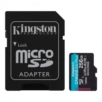 256gb Micro Sd Canas Go Kingston Sdcg3/256gb